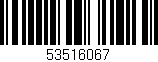 Código de barras (EAN, GTIN, SKU, ISBN): '53516067'