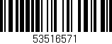 Código de barras (EAN, GTIN, SKU, ISBN): '53516571'