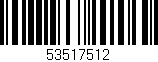Código de barras (EAN, GTIN, SKU, ISBN): '53517512'