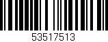 Código de barras (EAN, GTIN, SKU, ISBN): '53517513'