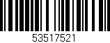 Código de barras (EAN, GTIN, SKU, ISBN): '53517521'