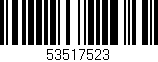 Código de barras (EAN, GTIN, SKU, ISBN): '53517523'