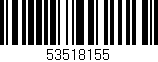 Código de barras (EAN, GTIN, SKU, ISBN): '53518155'