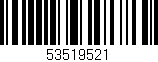 Código de barras (EAN, GTIN, SKU, ISBN): '53519521'