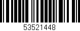Código de barras (EAN, GTIN, SKU, ISBN): '53521448'