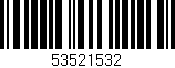 Código de barras (EAN, GTIN, SKU, ISBN): '53521532'
