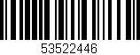 Código de barras (EAN, GTIN, SKU, ISBN): '53522446'