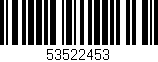 Código de barras (EAN, GTIN, SKU, ISBN): '53522453'