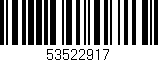 Código de barras (EAN, GTIN, SKU, ISBN): '53522917'