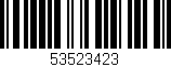 Código de barras (EAN, GTIN, SKU, ISBN): '53523423'