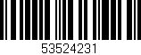 Código de barras (EAN, GTIN, SKU, ISBN): '53524231'