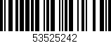 Código de barras (EAN, GTIN, SKU, ISBN): '53525242'