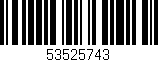 Código de barras (EAN, GTIN, SKU, ISBN): '53525743'