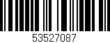 Código de barras (EAN, GTIN, SKU, ISBN): '53527087'
