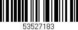 Código de barras (EAN, GTIN, SKU, ISBN): '53527183'
