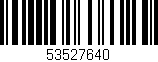 Código de barras (EAN, GTIN, SKU, ISBN): '53527640'