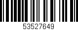 Código de barras (EAN, GTIN, SKU, ISBN): '53527649'