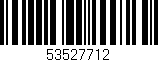Código de barras (EAN, GTIN, SKU, ISBN): '53527712'