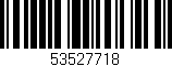 Código de barras (EAN, GTIN, SKU, ISBN): '53527718'