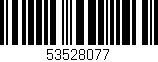 Código de barras (EAN, GTIN, SKU, ISBN): '53528077'