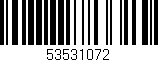 Código de barras (EAN, GTIN, SKU, ISBN): '53531072'