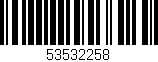 Código de barras (EAN, GTIN, SKU, ISBN): '53532258'