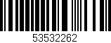 Código de barras (EAN, GTIN, SKU, ISBN): '53532262'