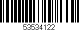 Código de barras (EAN, GTIN, SKU, ISBN): '53534122'