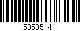 Código de barras (EAN, GTIN, SKU, ISBN): '53535141'