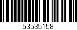 Código de barras (EAN, GTIN, SKU, ISBN): '53535158'