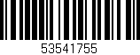 Código de barras (EAN, GTIN, SKU, ISBN): '53541755'