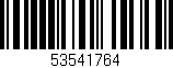 Código de barras (EAN, GTIN, SKU, ISBN): '53541764'