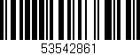Código de barras (EAN, GTIN, SKU, ISBN): '53542861'