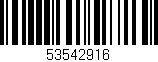 Código de barras (EAN, GTIN, SKU, ISBN): '53542916'