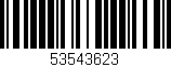 Código de barras (EAN, GTIN, SKU, ISBN): '53543623'