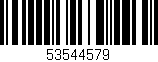Código de barras (EAN, GTIN, SKU, ISBN): '53544579'