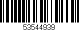 Código de barras (EAN, GTIN, SKU, ISBN): '53544939'