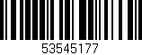 Código de barras (EAN, GTIN, SKU, ISBN): '53545177'