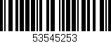 Código de barras (EAN, GTIN, SKU, ISBN): '53545253'