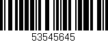 Código de barras (EAN, GTIN, SKU, ISBN): '53545645'