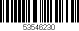 Código de barras (EAN, GTIN, SKU, ISBN): '53546230'