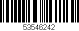 Código de barras (EAN, GTIN, SKU, ISBN): '53546242'