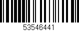 Código de barras (EAN, GTIN, SKU, ISBN): '53546441'