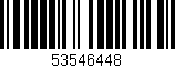 Código de barras (EAN, GTIN, SKU, ISBN): '53546448'