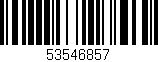 Código de barras (EAN, GTIN, SKU, ISBN): '53546857'