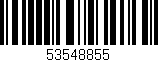 Código de barras (EAN, GTIN, SKU, ISBN): '53548855'