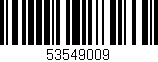 Código de barras (EAN, GTIN, SKU, ISBN): '53549009'