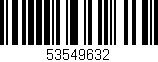 Código de barras (EAN, GTIN, SKU, ISBN): '53549632'