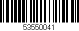 Código de barras (EAN, GTIN, SKU, ISBN): '53550041'