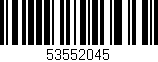 Código de barras (EAN, GTIN, SKU, ISBN): '53552045'